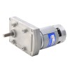 Geborstelde 24V DC motorreductor 100Kg.cm/32RPM met 149:1 Rechthoekige tandwielkast