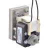 Geborstelde 110V AC motorreductor 40Kg.cm/15RPM met 211:1 Rechthoekige tandwielkast