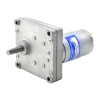 Geborstelde 12V DC motor 35Kg.cm/5.7RPM met 392:1 Rechthoekige tandwielkast