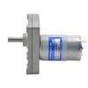 Geborstelde 12V DC motor 35Kg.cm/5.7RPM met 392:1 Rechthoekige tandwielkast