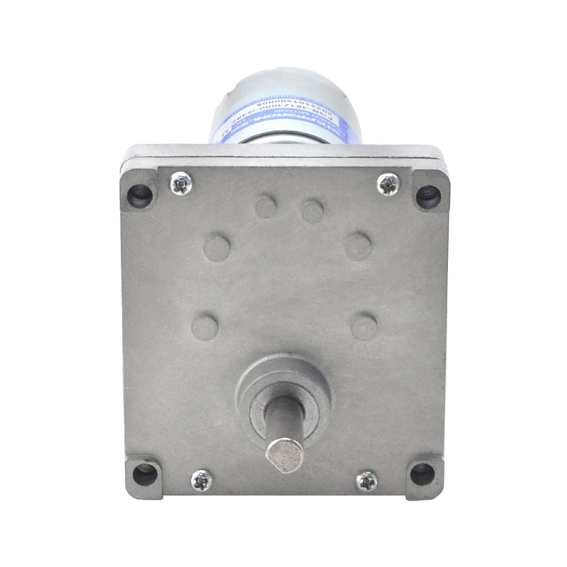 Geborstelde 12V DC motor 35Kg.cm/5.7RPM met 392:1 Rechthoekige tandwielkast