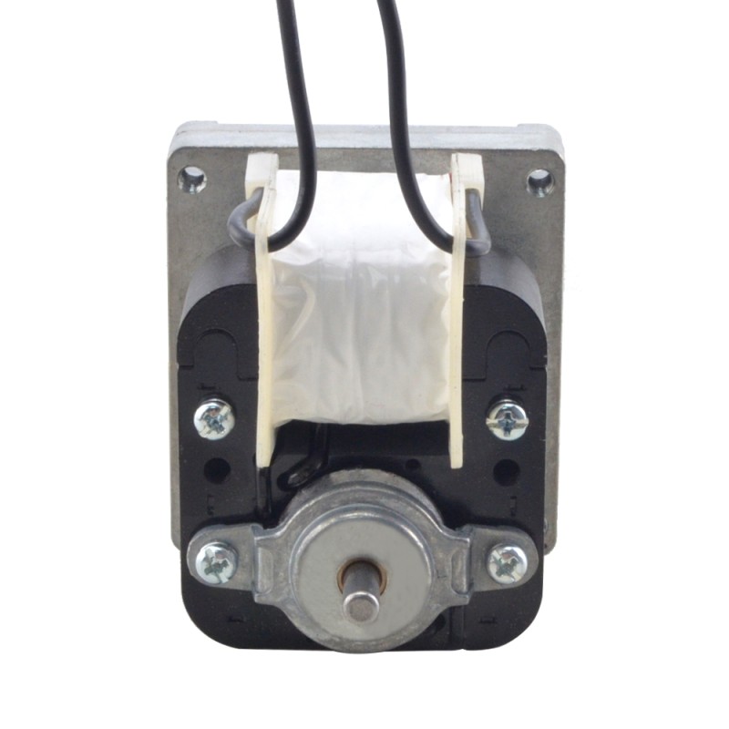 Geborstelde 110V AC motorreductor 50Kg.cm/7.8RPM met 392:1 Rechthoekige tandwielkast