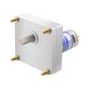 Geborstelde 12V DC motor 50Kg.cm/4.1RPM met 1105:1 Rechthoekige tandwielkast