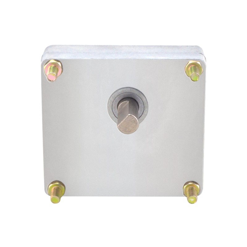 Geborstelde 12V DC motor 50Kg.cm/4.1RPM met 1105:1 Rechthoekige tandwielkast