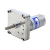 Geborstelde 24V DC motor 20Kg.cm/55RPM met 90:1 Rechthoekige tandwielkast