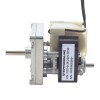 Geborstelde 220V AC motor 20Kg.cm/14RPM met 190:1 Rechthoekige tandwielkast