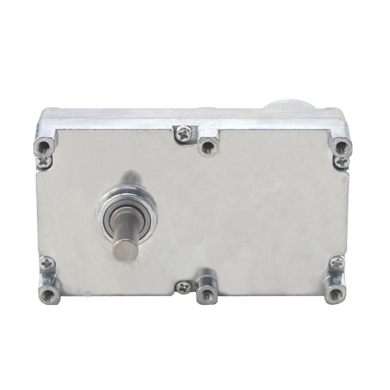 Geborstelde 12V DC motor 100Kg.cm/3.3RPM met 1269:1 Rechthoekige tandwielkast