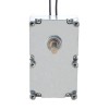 Geborstelde 110V AC motorreductor 100Kg.cm/5.5RPM met 590:1 Rechthoekige tandwielkast