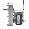 Geborstelde 110V AC motorreductor 100Kg.cm/5.5RPM met 590:1 Rechthoekige tandwielkast