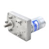 Geborstelde 24V DC motorreductor 7Kg.cm/100RPM met 36:1 Rechthoekige tandwielkast