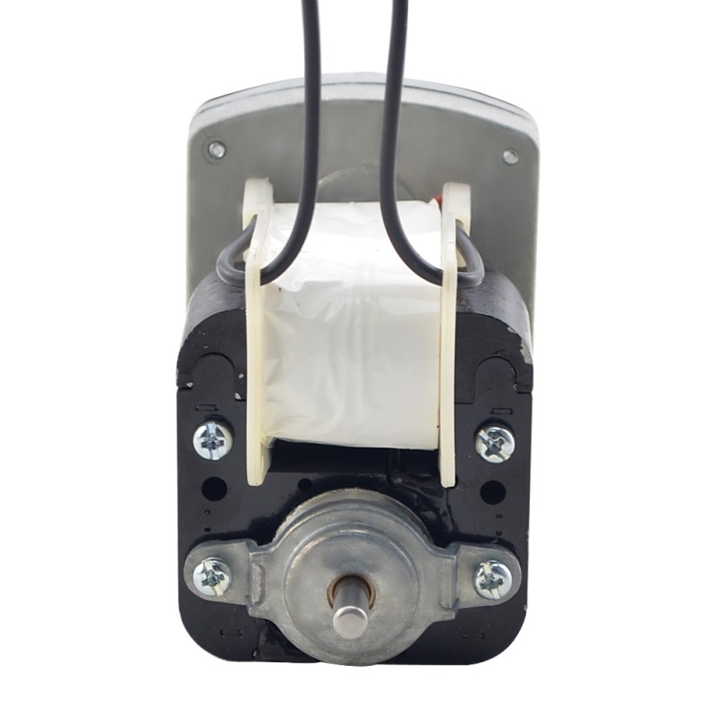 Geborstelde 110V AC motorreductor 40Kg.cm/8RPM met 277:1 Rechthoekige tandwielkast
