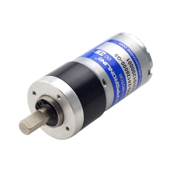 CN In de uitverkoop - Geborstelde 12V DC motor 0,13Kg.cm/947RPM met 4,75:1 planetaire tandwielkast