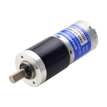 Geborstelde 12V DC motor 1,3Kg.cm/70RPM met 64:1 planetaire tandwielkast