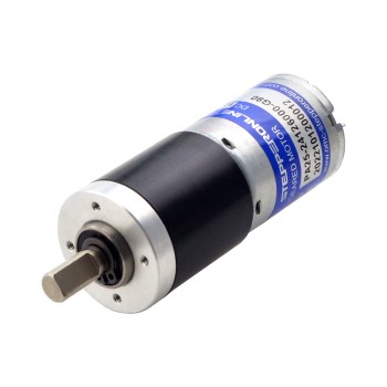 CN In de uitverkoop - Geborstelde 12V DC motor 1,9Kg.cm/50RPM met 90,25:1 planetaire tandwielkast