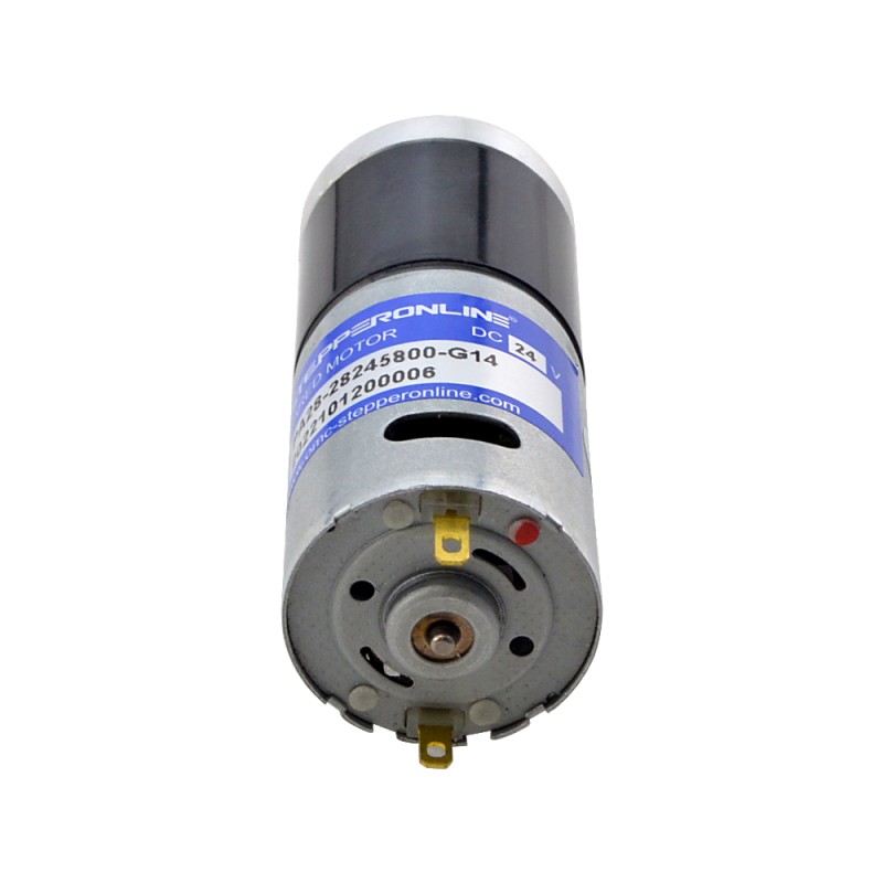 CN In de uitverkoop - Geborstelde 24V DC motorreductor 0,57Kg.cm/334RPM met 13,7:1 planetaire tandwielkast - CN-PA28-28245800-G14 | StepperOnline