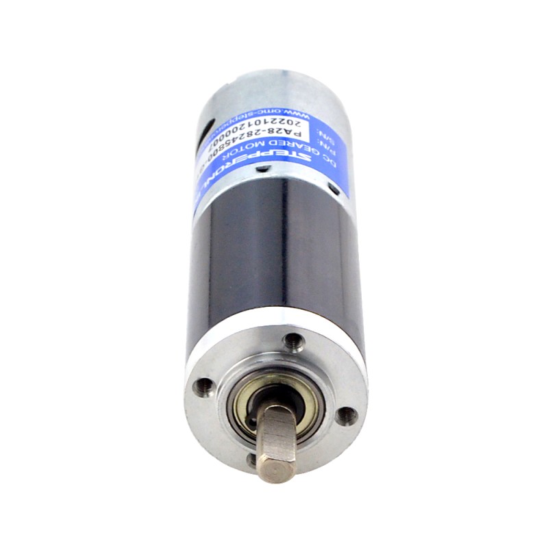 Geborstelde 24V DC motor 5,9Kg.cm/24RPM met 189:1 Planetaire versnellingsbak