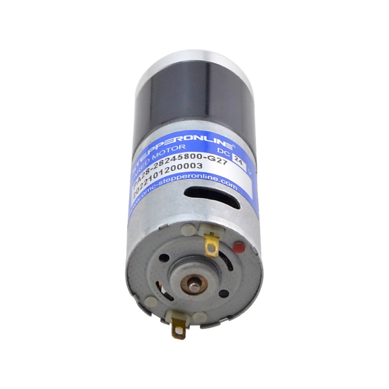 Geborstelde 24V DC motorreductor 1,1Kg.cm/171RPM met 26,8:1 planetaire tandwielkast