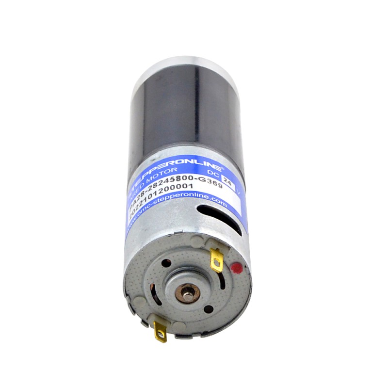 CN In de uitverkoop - Geborstelde 24V DC motorreductor 11,5Kg.cm/12RPM met 369:1 planetaire tandwielkast - CN-PA28-28245800-G369 | StepperOnline