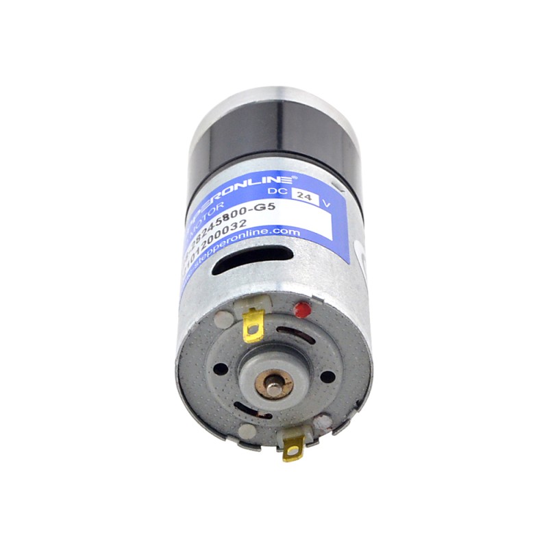 CN In de uitverkoop - Geborstelde 24V DC motorreductor 0,24Kg.cm/888RPM met 5,18:1 planetaire tandwielkast - CN-PA28-28245800-G5 | StepperOnline
