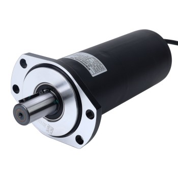 Geborstelde 24V DC reductiemotor 20Nm(2832.23oz.in) 51RPM met 43:1 planetaire versnellingsbak IP66 155°C [311°F]