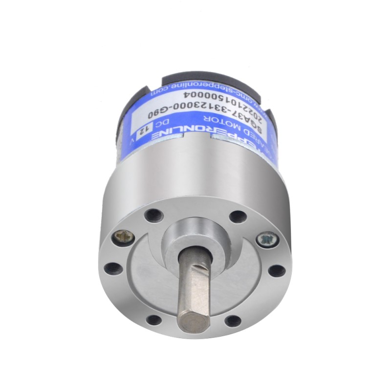CN In de uitverkoop - Geborstelde 12V DC motor 2Kg.cm/24RPM 90:1 tandwielkast - CN-SGA37-33123000-G90 | StepperOnline