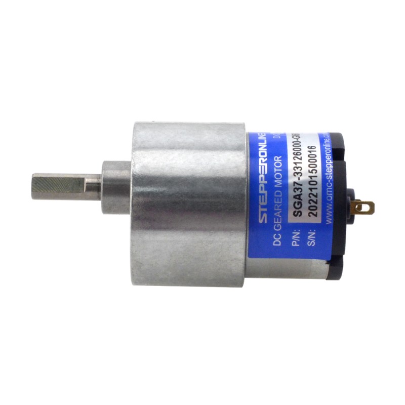 Geborstelde 12V DC motor 3Kg.cm/73RPM 60:1 tandwielkast