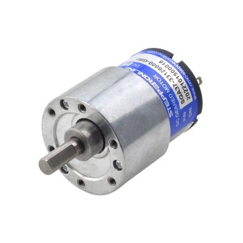 Geborstelde 12V DC motor 3Kg.cm/73RPM 60:1 tandwielkast