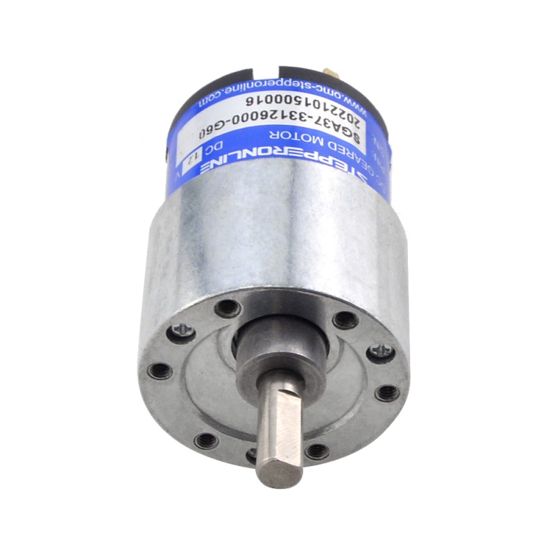 Geborstelde 12V DC motor 3Kg.cm/73RPM 60:1 tandwielkast