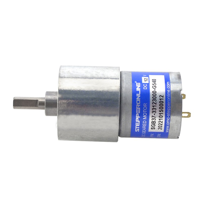 Geborstelde 12V DC motor 12Kg.cm/4.4RPM 540:1 tandwielkast