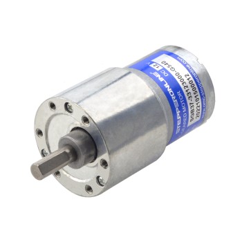 Geborstelde 12V DC motor 12Kg.cm/4.4RPM 540:1 tandwielkast