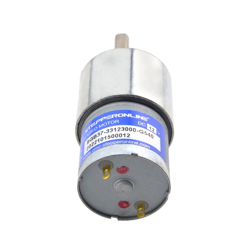 Geborstelde 12V DC motor 12Kg.cm/4.4RPM 540:1 tandwielkast