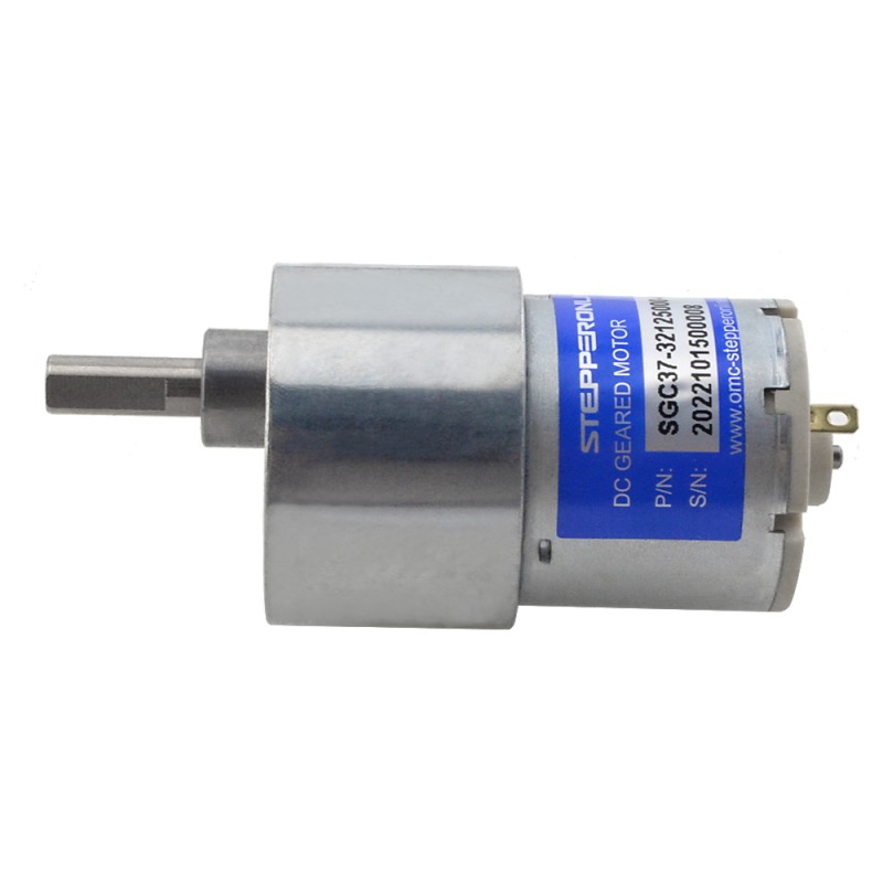 CN In de uitverkoop - Geborstelde 12V DC motor 3,5Kg.cm/41RPM 90:1 tandwielkast - CN-SGC37-32125000-G90 | StepperOnline