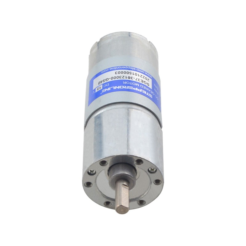 Geborstelde 12V DC motor 50Kg.cm/4.2RPM 540:1 tandwielkast
