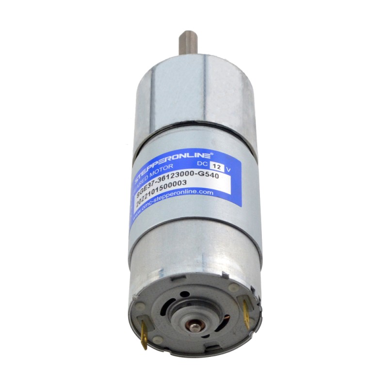 Geborstelde 12V DC motor 50Kg.cm/4.2RPM 540:1 tandwielkast