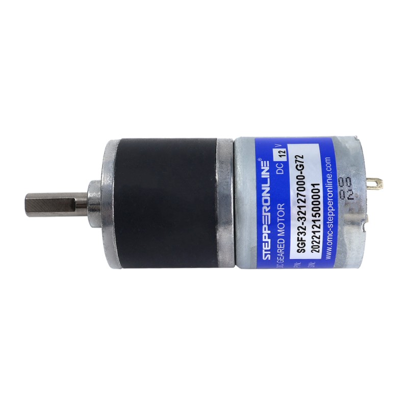 Geborstelde 12V DC motor 3,5Kg.cm/80RPM 72:1 tandwielkast