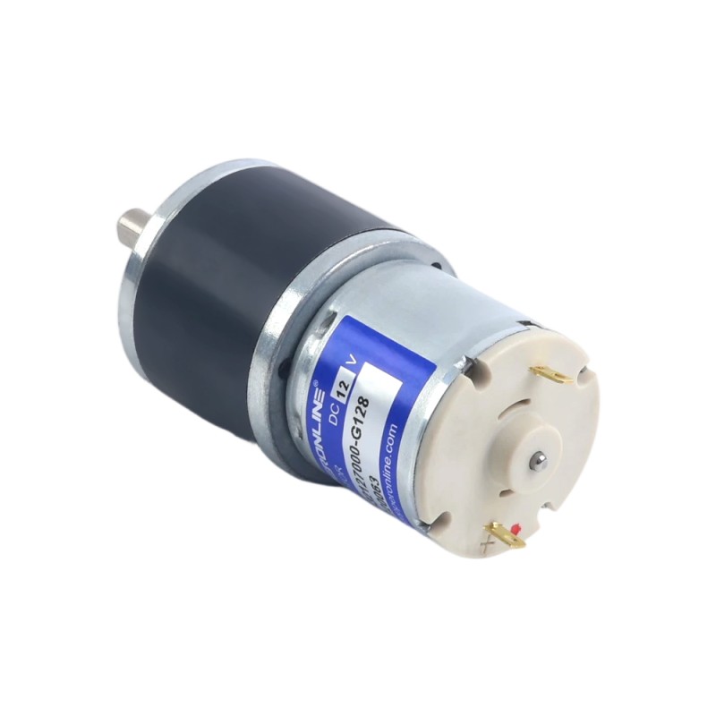 Geborstelde 12V DC motor 6Kg.cm/40RPM 128:1 tandwielkast