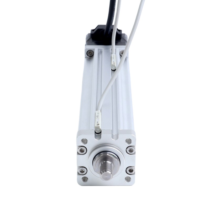 Nema 14 Kogelomloopspindel Elektrische Cilinder 1.5A Slag 100mm 0.14Nm(19.83oz.in) Spoed 12mm(0.47244) met Eindschakelaar - LCB14S13B2B15-100D | StepperOnline