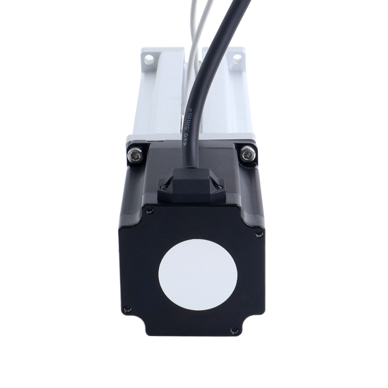 Nema 23 Kogelomloopspindel Elektrische Cilinder 4.0A Slag 100mm 2.0Nm(283.22oz.in) Spoed 10mm(0.3937) met Eindschakelaar - LCB23S30B1L40-100D | StepperOnline
