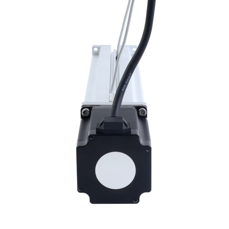 Nema 23 Kogelomloopspindel Elektrische Cilinder 4.0A Slag 200mm 2.0Nm(283.22oz.in) Spoed 10mm(0.3937) met Eindschakelaar - LCB23S30B1L40-200D | StepperOnline