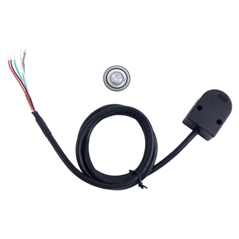 1000PPR optische roterende encoder AB 2-kanaals ID 5mm met afgeschermde kabel HKT30