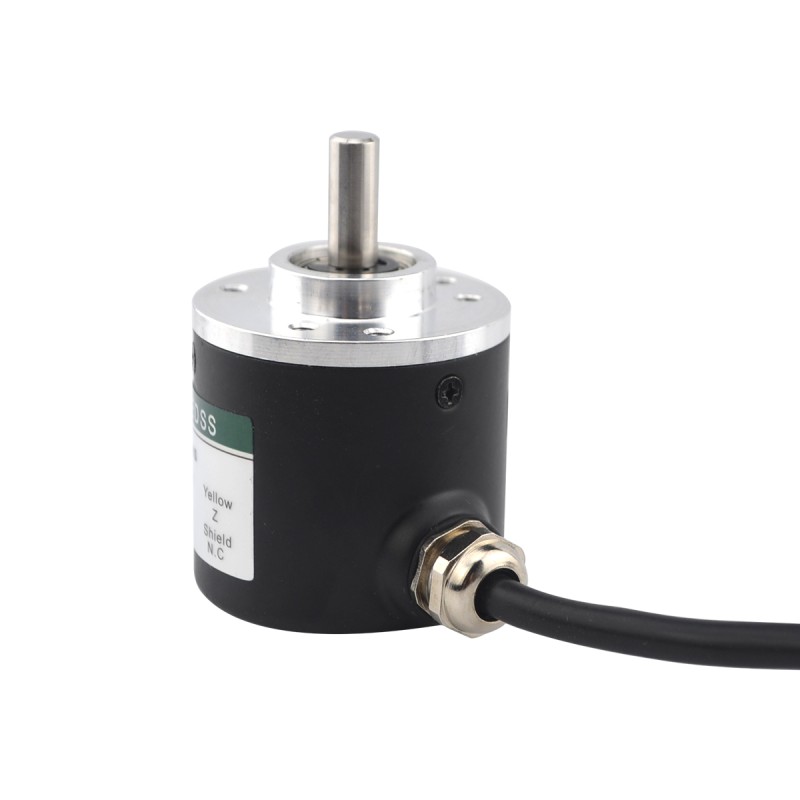 100PPR Incrementele roterende encoder ABZ 3-kanaals 6mm massieve as ISC3806