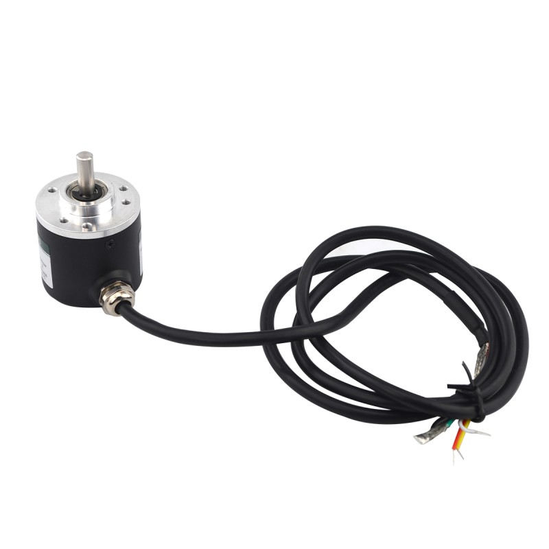 100PPR Incrementele roterende encoder ABZ 3-kanaals 6mm massieve as ISC3806