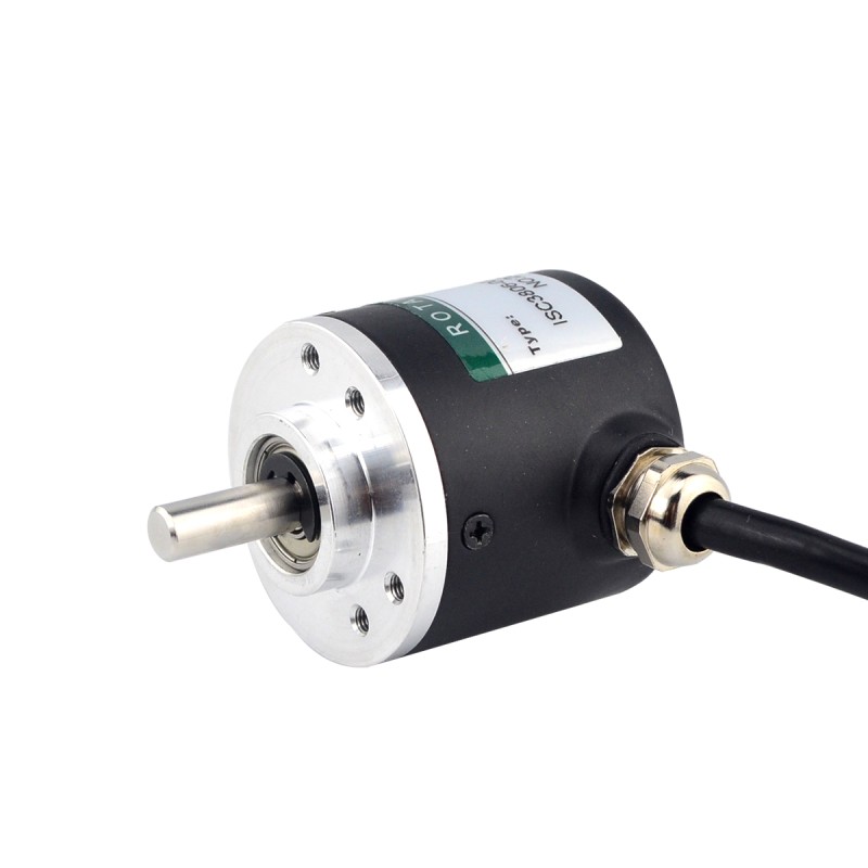 100PPR Incrementele roterende encoder ABZ 3-kanaals 6mm massieve as ISC3806