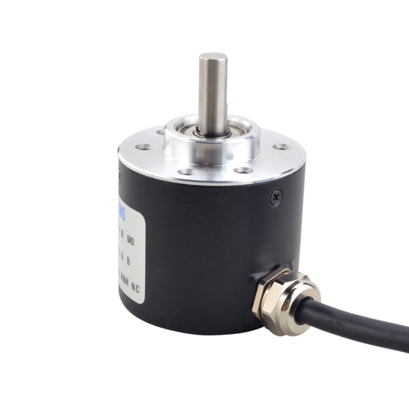 600PPR Incrementele roterende encoder ABZ 3-kanaals 6mm massieve as ISC4006