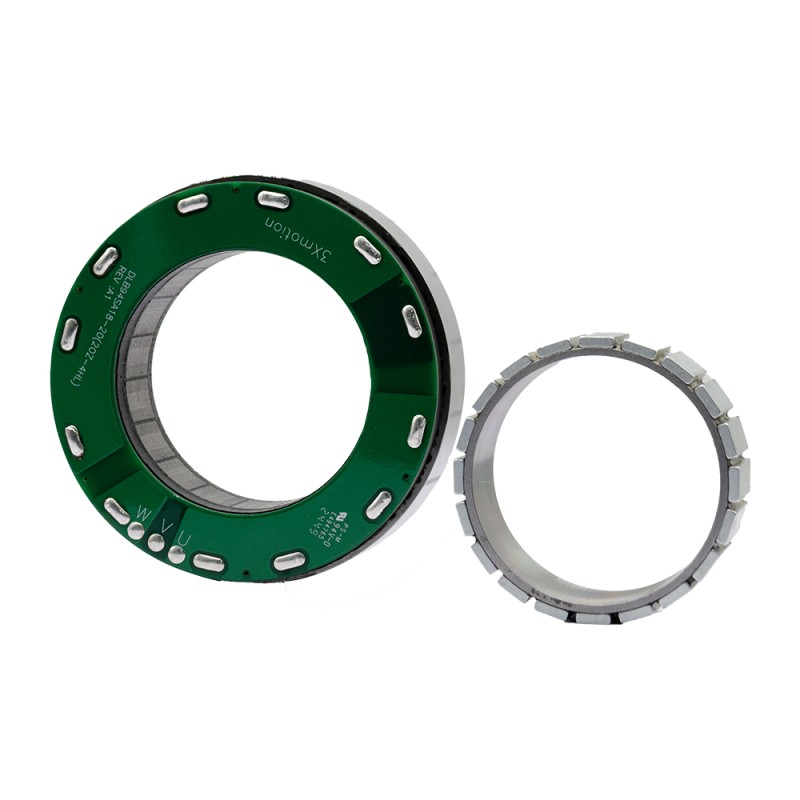 SFI Serie 570W 48VDC Frameless Koppelmotor 3.9Nm 115mm Frame Diameter - 115SFI25-4857-390B | StepperOnline