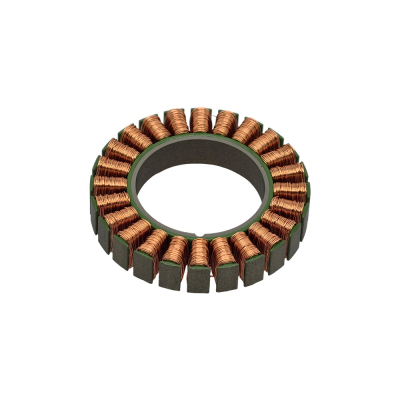 SFO Serie 95W 36VDC Buitenrotor Frameless Koppelmotor 1.8Nm 71mm Frame Diameter - 61SFO25-3610-180B | StepperOnline