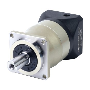 AEP-serie 60mm 20:1 spiraalvormige planetaire versnellingsbak speling 7arcmin voor servomotoren IP65