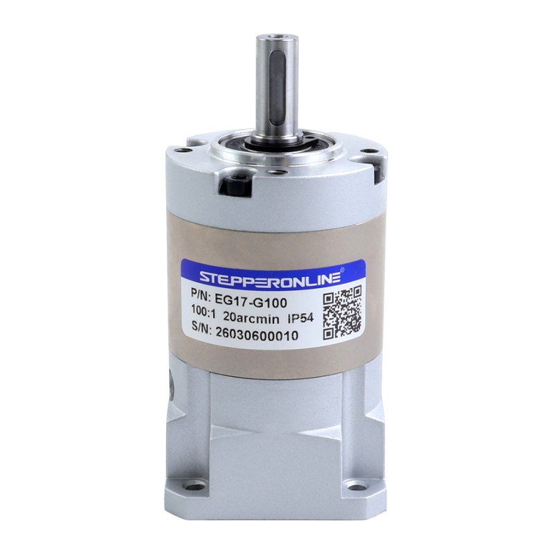 EG-serie Planetaire versnellingsbak Gear Ratio 100: 1 Backlash 20arc-min voor Nema 17 stappenmotor