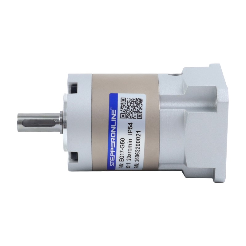 EG-serie Planetaire versnellingsbak Gear Ratio 50:1 Backlash 20arc-min voor Nema 17 stappenmotor