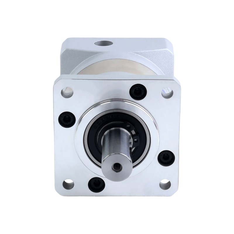 EG-serie planetaire versnellingsbak overbrengingsverhouding 10:1 speling 15arc-min voor 6,35 mm as Nema 23 stappenmotor